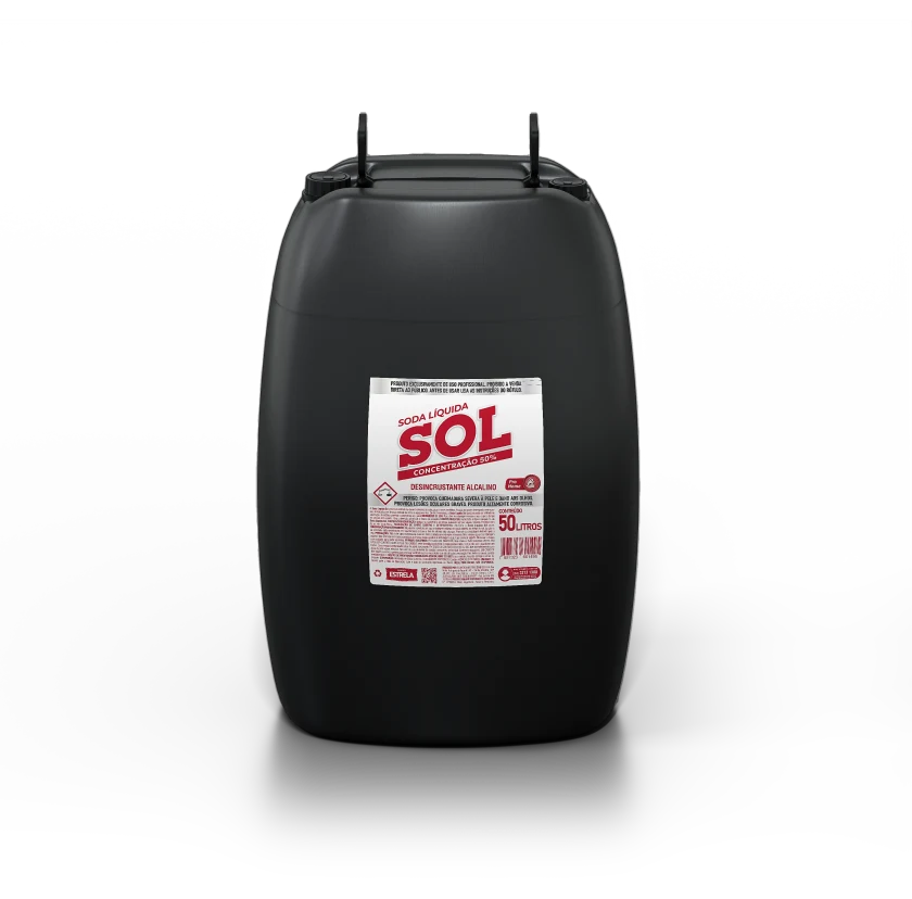 Soda Cáustica Sol líquida de 50 litros